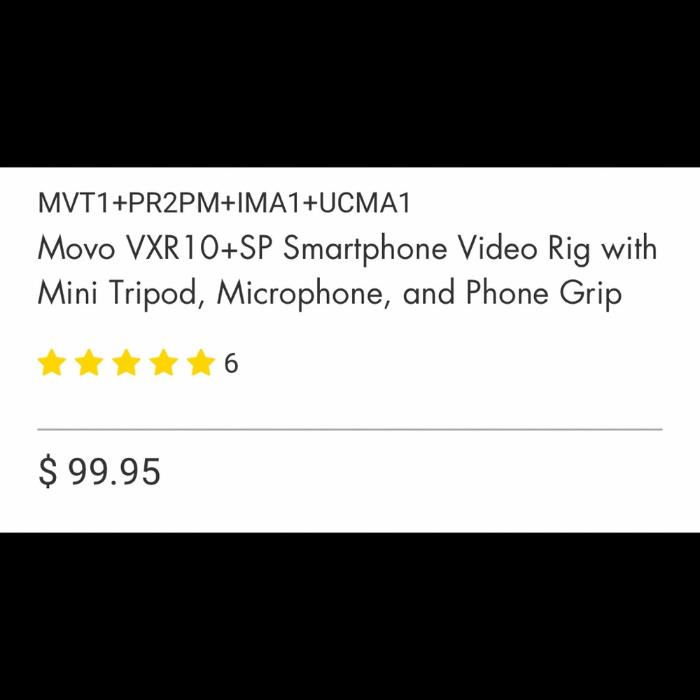 MOVO Complete Smartphone Video Kit - Picture 6 of 6